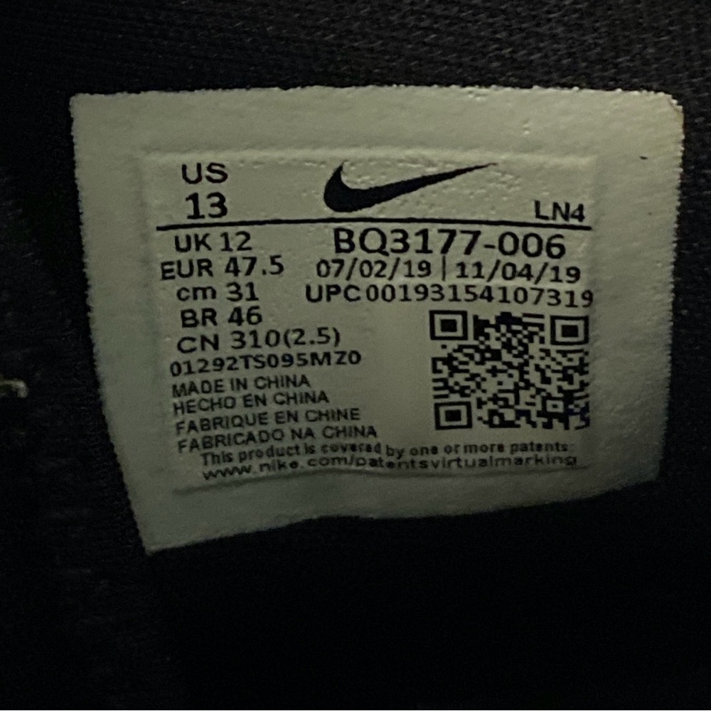 Nike LeBron 17 infrared VI size 13 XVII - Picture 5 of 5